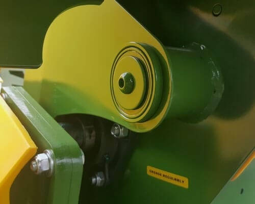 square bale feeder bushless-drive-system