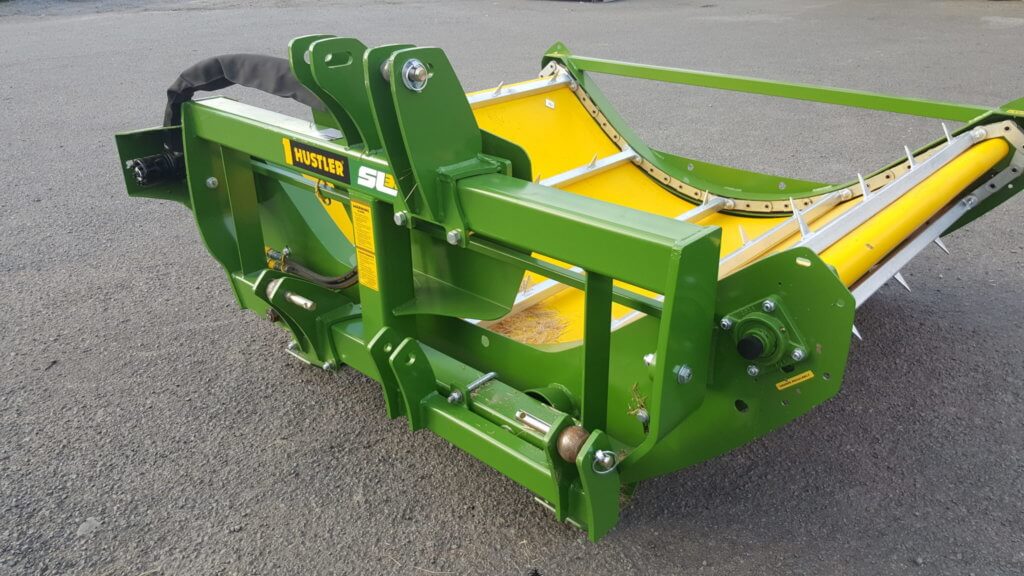 bale unroller sideshift