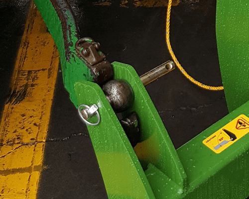 Huge Lower Hitch Arm Clearance