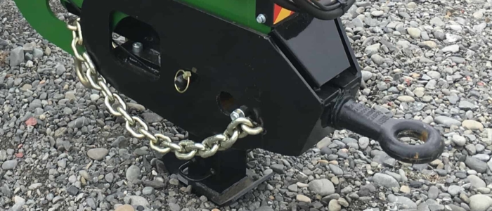 Heavy duty quick hitch foot
