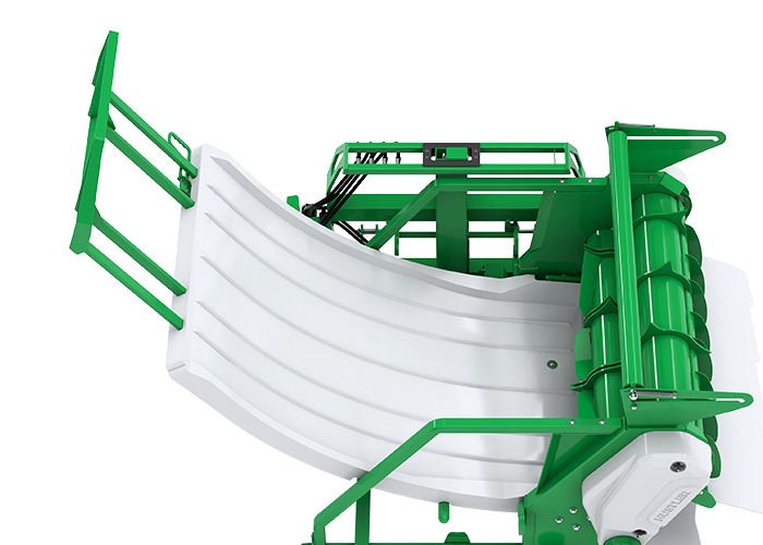 Rotomolded polyethylene feeding platform
