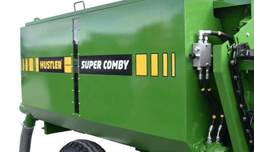 Grain Feed Out Trailers | Grain Feed Out Carts | Livestock Grain Feeders | Grain Feeding Trailer | Hustler Equipment