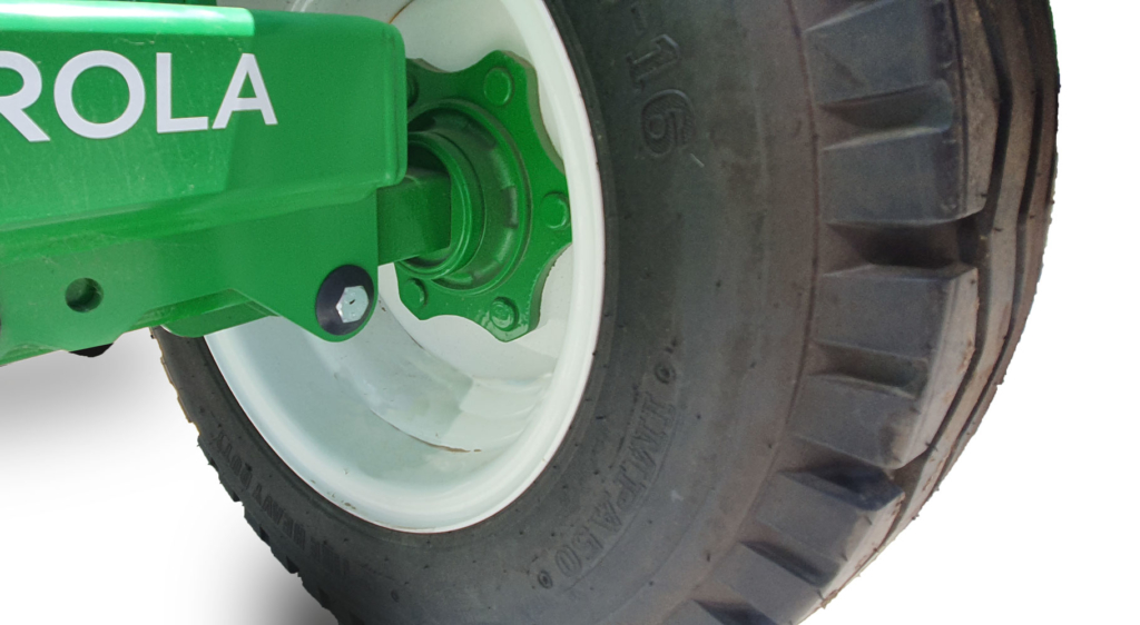 Desenrrollador HUSTLER-UNROLLA-TX205-6-pernos en eje