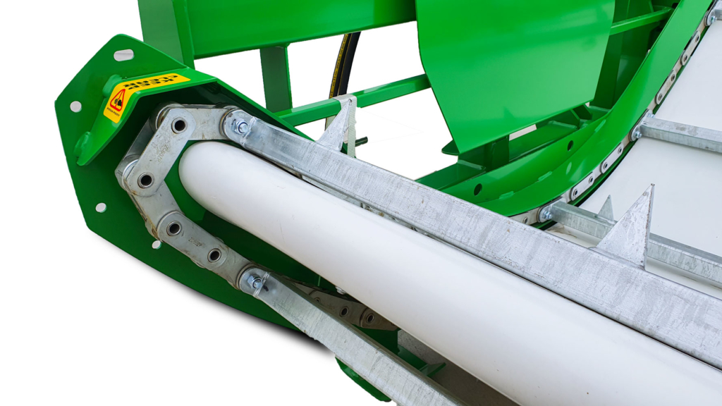 Desenrrollador HUSTLER-Unrolla-LM105-Piñones protegidos