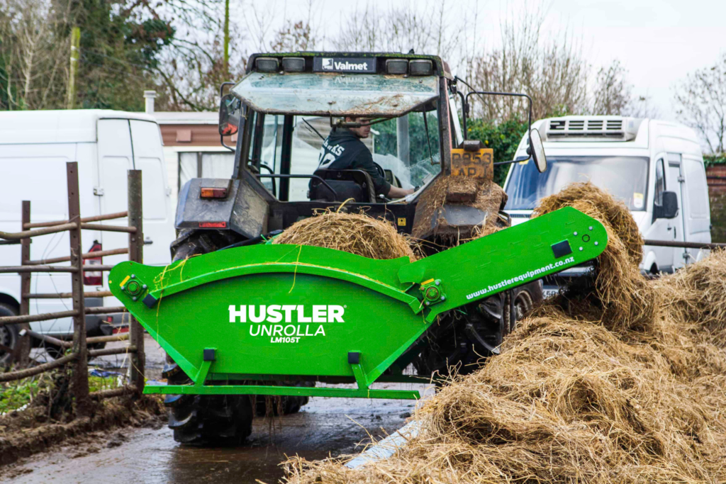 Desenrrollador Hustler Unrolla_LM105T alimentando
