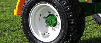 Trailed Bale feeders flotation wheels