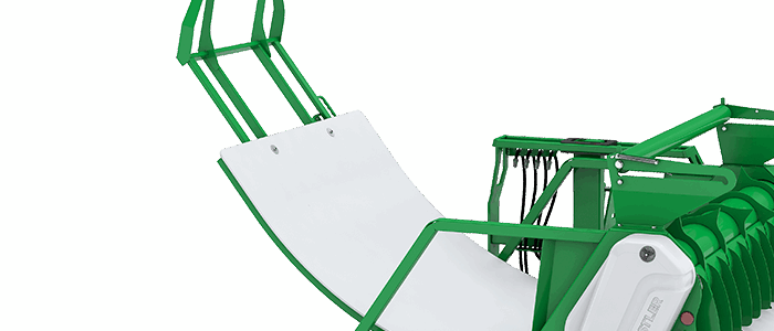 Adjustable platform for round & square bales