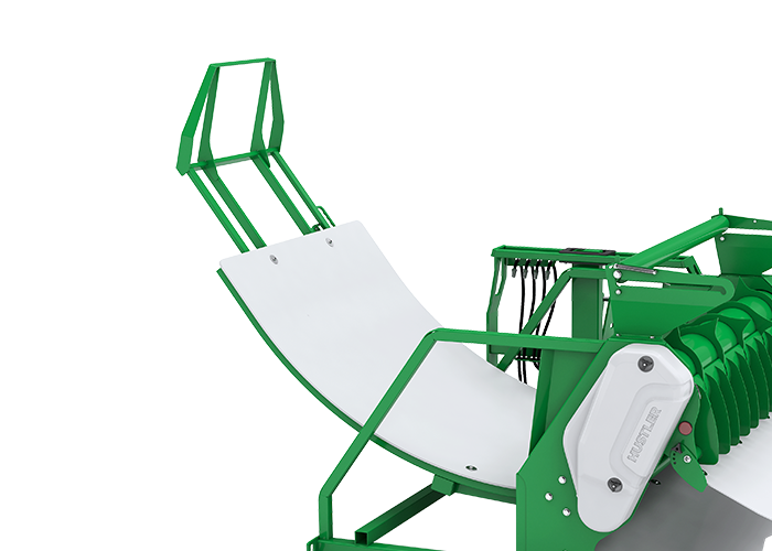 Adjustable platform for round & square bales