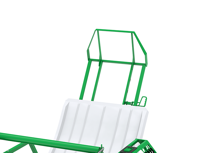 Integrated optional telescopic platform extension