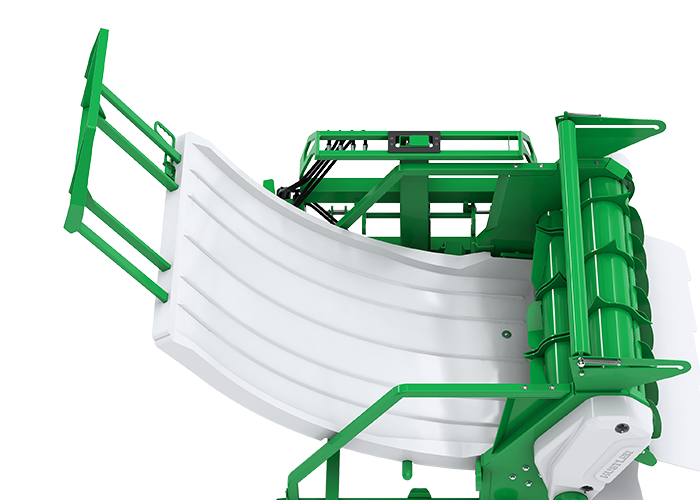 Rotomolded polyethylene feeding platform