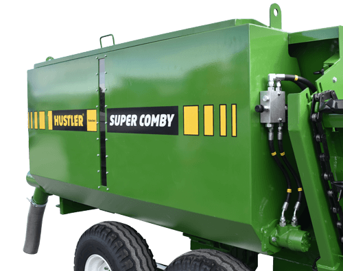 Grain Feed Out Trailers | Grain Feed Out Carts | Livestock Grain Feeders | Grain Feeding Trailer | Hustler Equipment