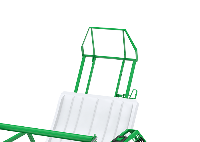 Integrated optional telescopic platform extension