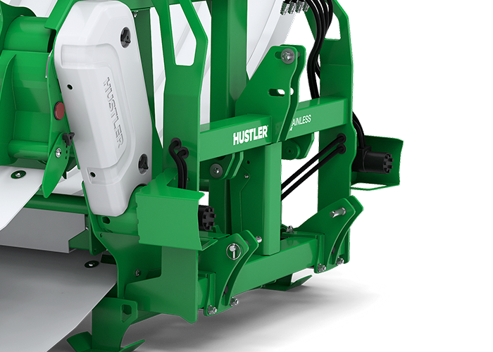 Loader bracket friendly headstock