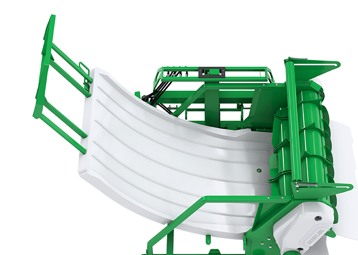 Rotomolded polyethylene feeding platform