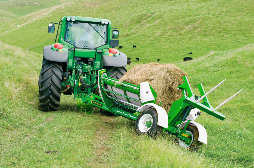 TX205 Trailed Chain Bale Unroller Hill Country Stability