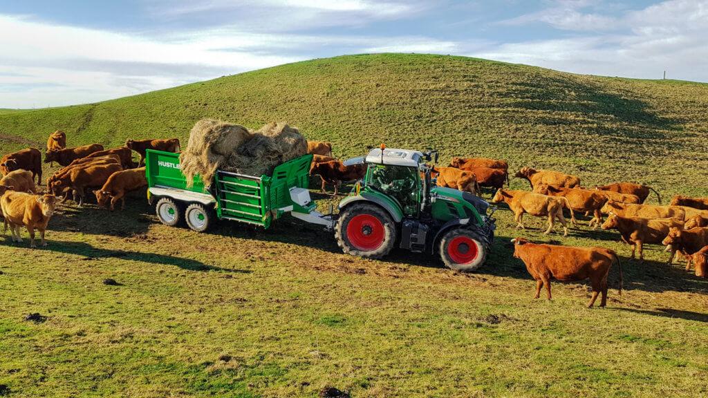Combi RX Feeding Bales LR