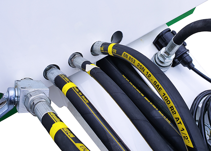 Hustler Combi CM hose holder 700 500
