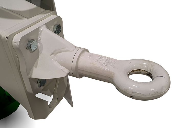Removeable draw bar eye 700 500
