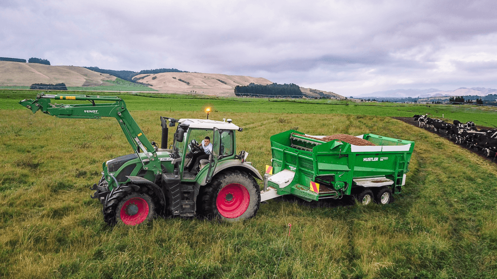 EZFeed Silage Wagon Top Shot