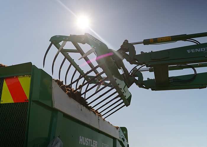 hungry boards on silage wagon