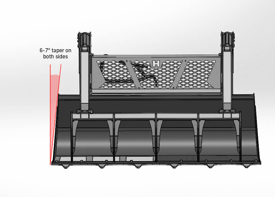 GrappleMax 6 7 Degree Taper