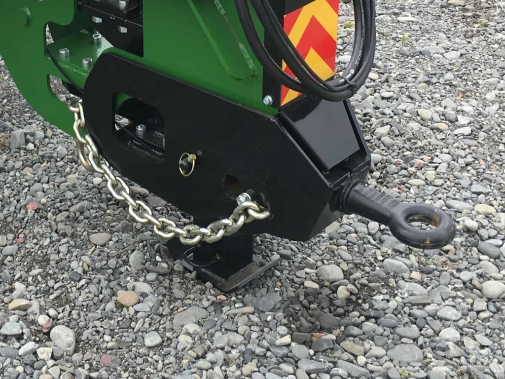 Heavy duty quick hitch foot